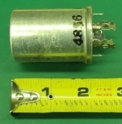 NOS Aerovox Can Capacitor, 50, 30, 30 @ 150V / 100 @ 25V